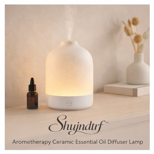 Shujndtrf™ Aromatherapy Ceramic Essential Oil Diffuser Lamp